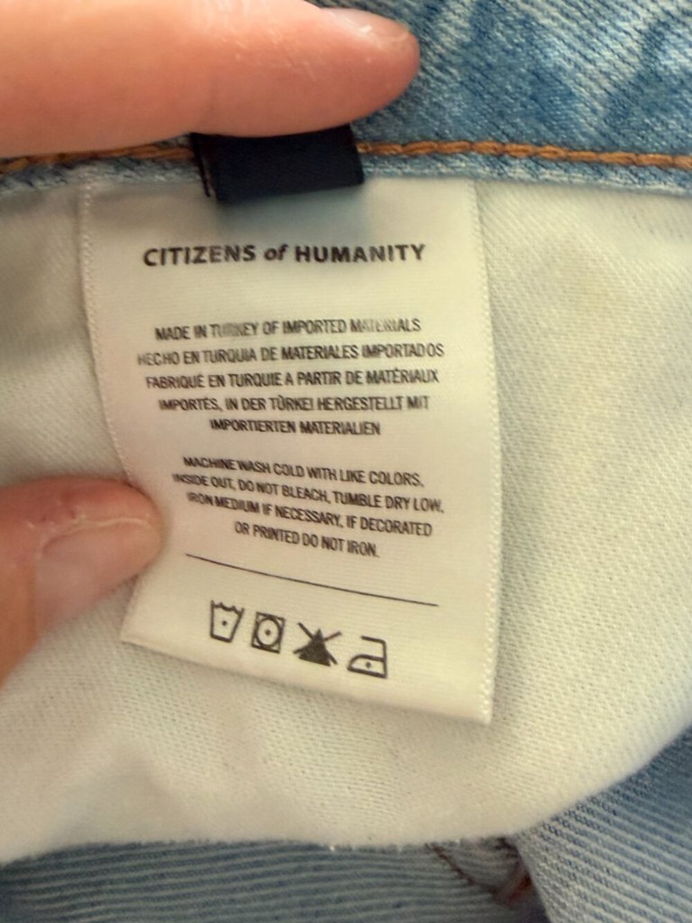 Citizens of Humanity Annina High Waist Wide Leg Jeans | Size 28 | Color ALEMAYDE - Picture 6 of 8